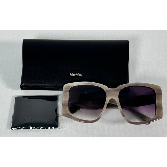 Max Mara Glimpse6 MM0098 60Z Oversized Square Sunglasses Italy main image 5